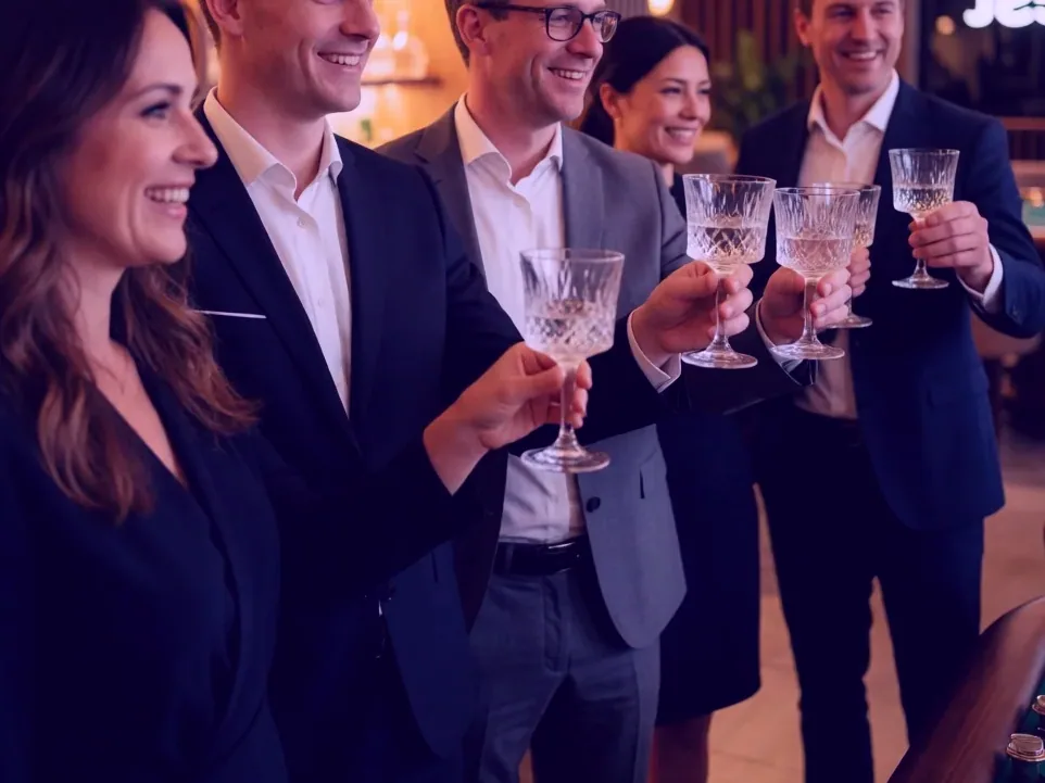 La salle voûtée de la bastide avant le service